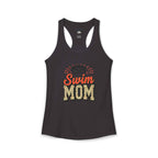 Swim Mom Racerback Tank – Personalized Name & Number Option