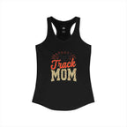 Track Mom Racerback Tank – Personalized Name & Number Option