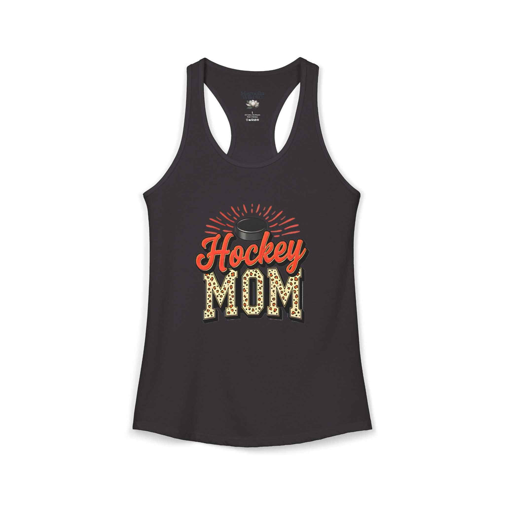 Hockey Mom Racerback Tank – Personalized Name & Number Option