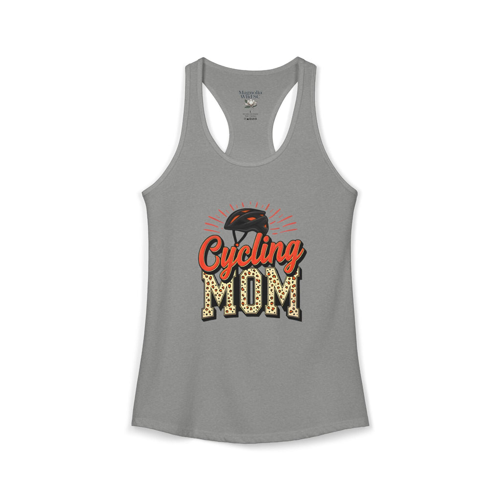 Personalized Cycling Mom Racerback Tank – Personalized Name & Number Option | Lightweight Women’s Cycling Tank TopCycling Racerback Tank - Magnolia Wild SC