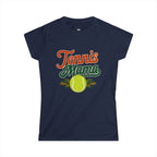 Retro Tennis Mama Tee - Magnolia Wild SC