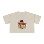 Cycling Mom Cheetah Print Crop Tee - Magnolia Wild SC