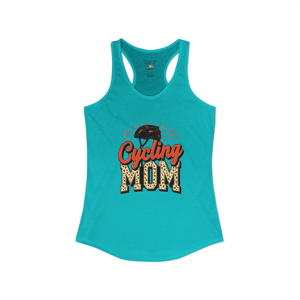 Personalized Cycling Mom Racerback Tank – Personalized Name & Number Option | Lightweight Women’s Cycling Tank TopCycling Racerback Tank - Magnolia Wild SC