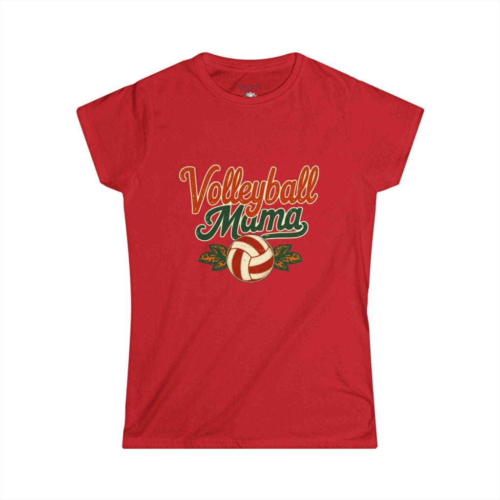 Retro Volleyball Mama Tee