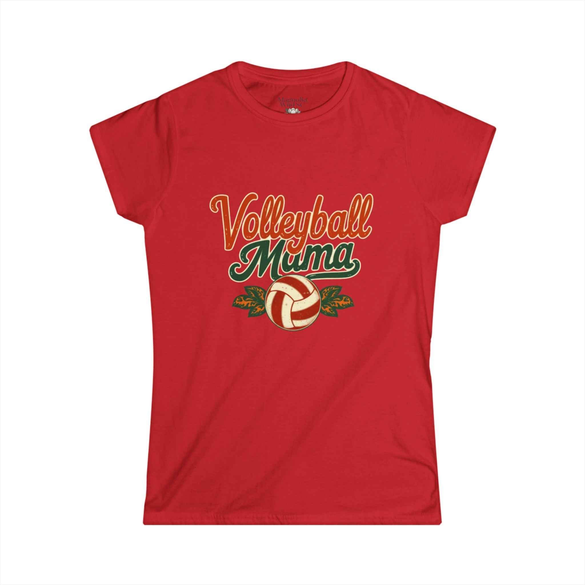 Retro Volleyball Mama Tee