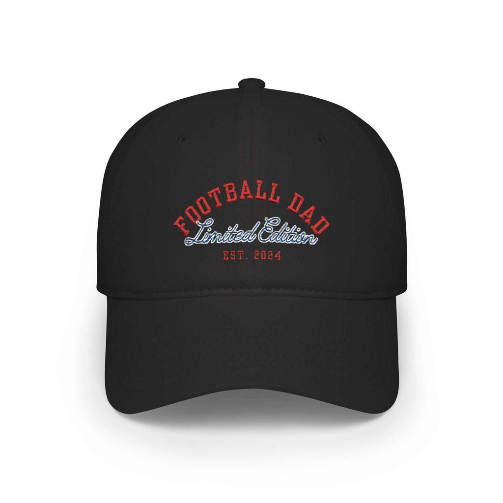 Personalized Football Dad Baseball Cap — Limited Edition "Established [Year]"