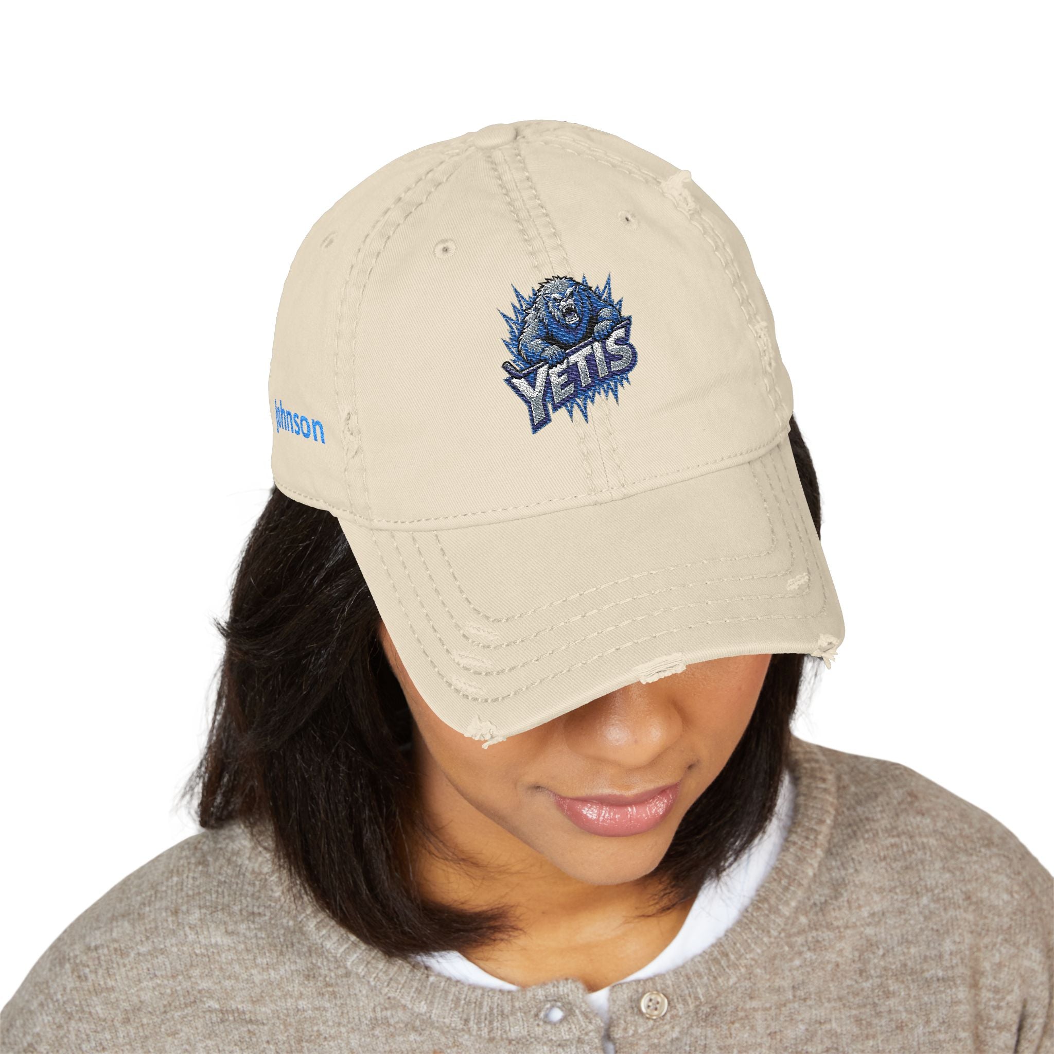 Personalized Embroidered Dad Hat — Custom Team Logo, Name & Number - Magnolia Wild SC