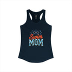 Swim Mom Racerback Tank – Personalized Name & Number Option | Lightweight Women’s Swim Tank Top - Magnolia Wild SC