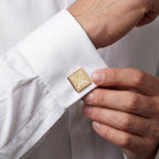Personalized Baseball Cufflinks — Custom Initials Engraving - Magnolia Wild SC