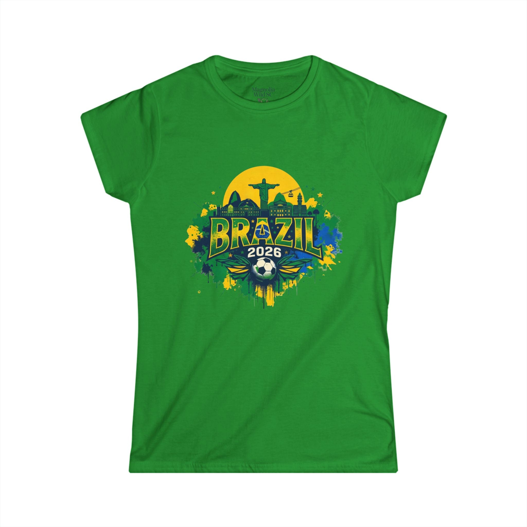 Brazil Soccer Tee - Showcase Your Love for the Game