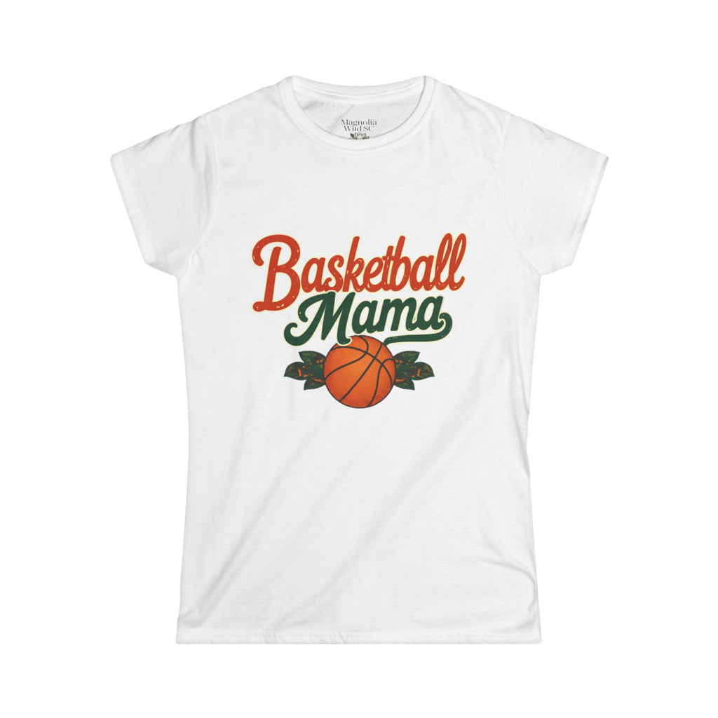 Vintage Inspired Basketball Mama Tee - Magnolia Wild SC