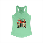 Track Mom Racerback Tank – Personalized Name & Number Option
