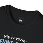 Personalized “My Favorite Tennis Player Calls Me” T-Shirt – Custom Name Tennis Tee - Magnolia Wild SC