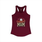 Volleyball Mom Racerback Tank – Personalized Name & Number Option | Lightweight Women’s Volleyball Tank Top - Magnolia Wild SC