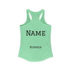 Baseball Mom Racerback Tank – Personalized Name & Number Option