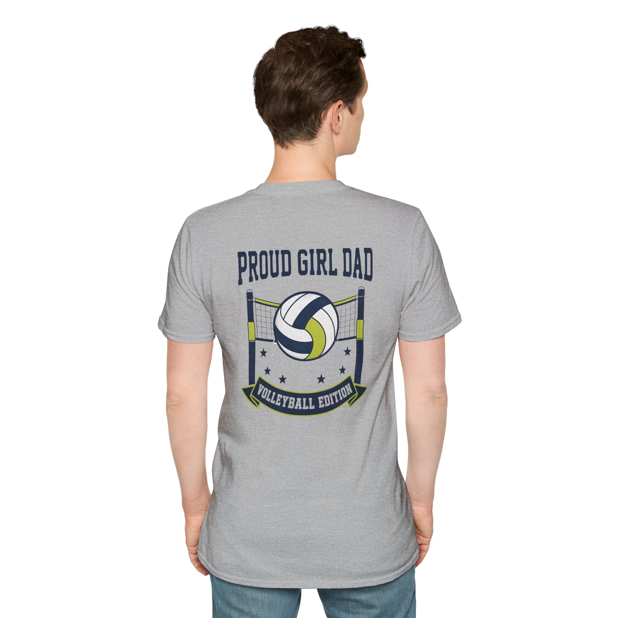 Proud Girl Dad Volleyball T-Shirt - Perfect Gift for Volleyball Dads - Magnolia Wild SC