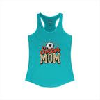 Soccer Mom Racerback Tank – Personalized Name & Number Option | Lightweight Women’s Soccer Tank Top - Magnolia Wild SC