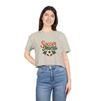 Soccer Mama Crop Tee | Retro Soccer Graphic, Mom Sports Top - Magnolia Wild SC