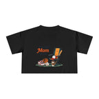 Baseball Mom Mode Crop Tee - Magnolia Wild SC