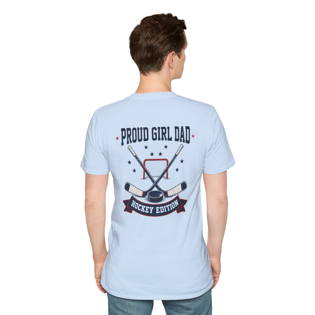 Proud Girl Dad Hockey T-Shirt - Magnolia Wild SC