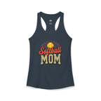 Softball Mom Racerback Tank – Personalized Name & Number Option - Magnolia Wild SC