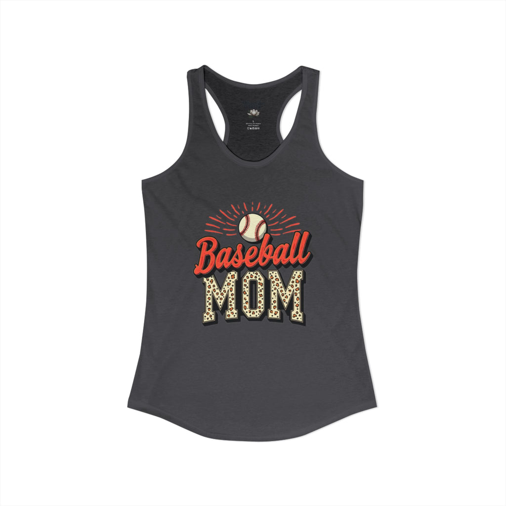 Baseball Mom Racerback Tank – Personalized Name & Number Option - Magnolia Wild SC