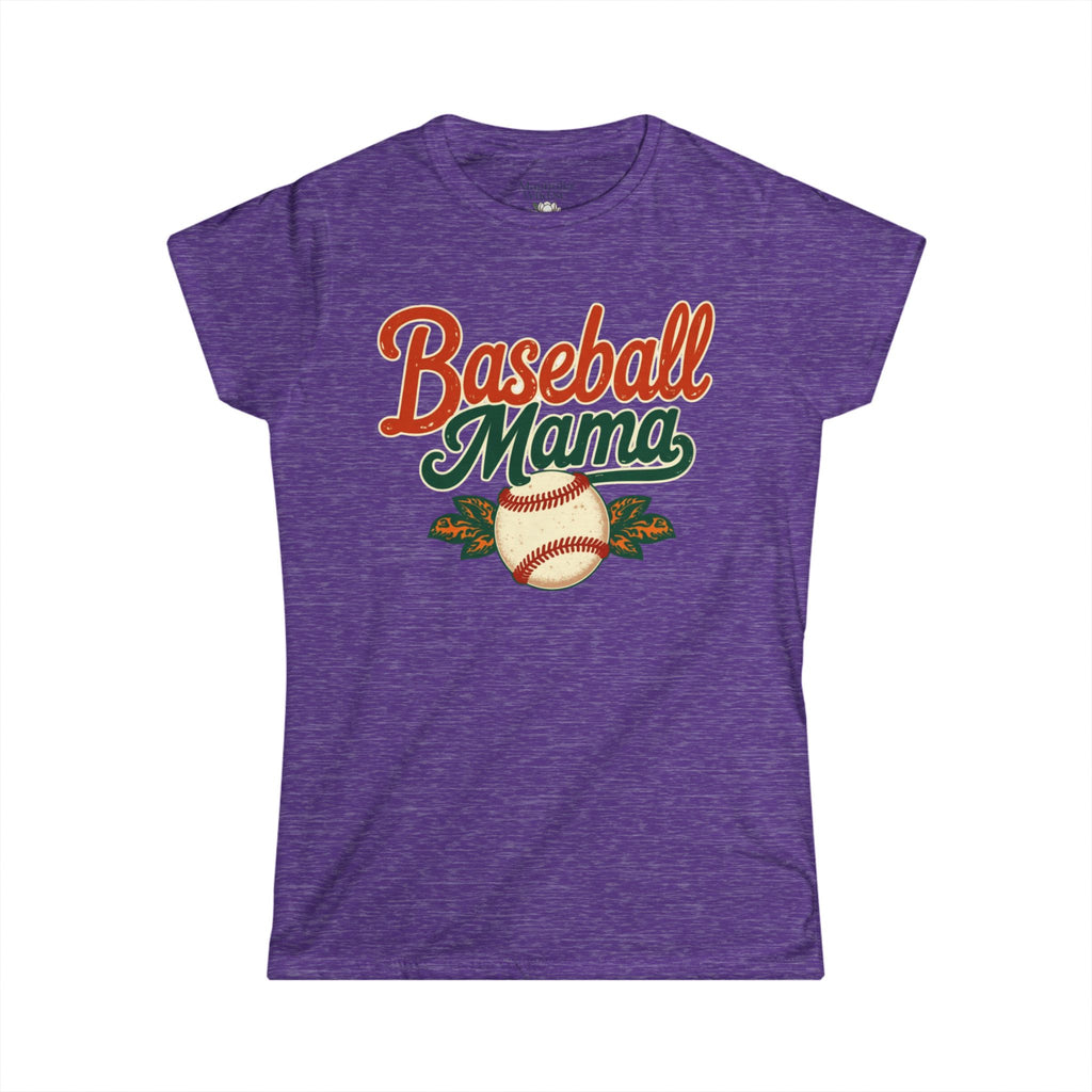 Retro Baseball Mom Tee - Magnolia Wild SC