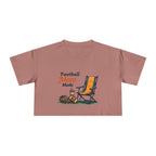 Football Mom Mode Crop Tee - Magnolia Wild SC