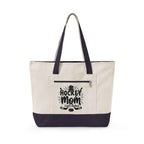 Personalized "Slightly Unhinged" Hockey Parent’s Survival Zippered Tote