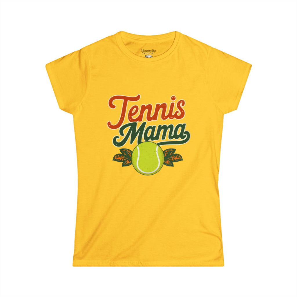 Retro Tennis Mama Tee - Magnolia Wild SC