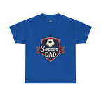 Retro Badge Style: The Vintage Soccer Dad Shield Tee
