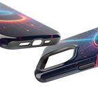 Neon Laser Hockey Puck Impact-Resistant Phone Case - Magnolia Wild SC