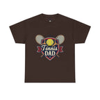 Retro Badge Style: The Vintage Tennis Dad Shield Tee