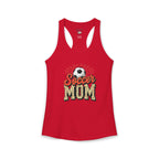 Soccer Mom Racerback Tank – Personalized Name & Number Option | Lightweight Women’s Soccer Tank Top - Magnolia Wild SC