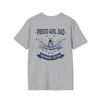 Proud Girl Dad Swim T-Shirt - Perfect Gift for Swim Dads - Magnolia Wild SC