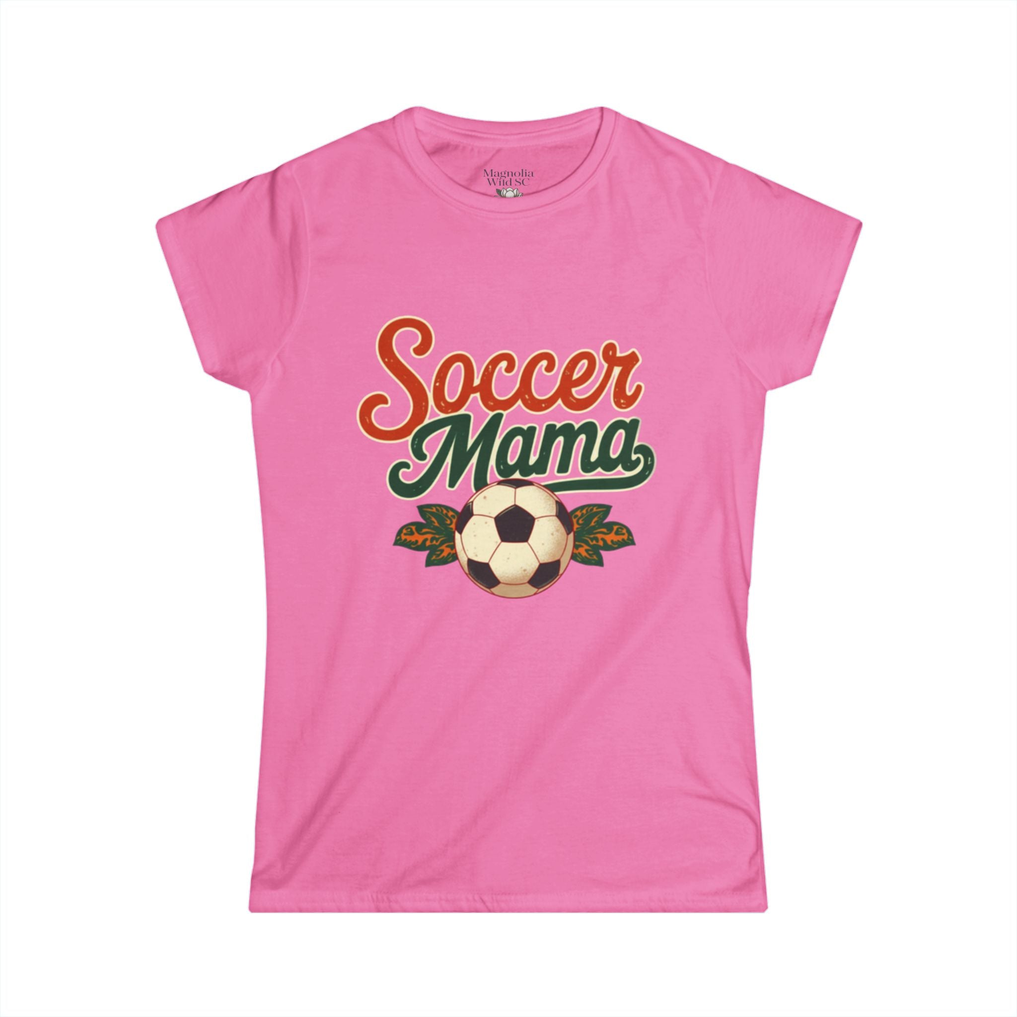 Retro Soccer Mama Tee - Magnolia Wild SC
