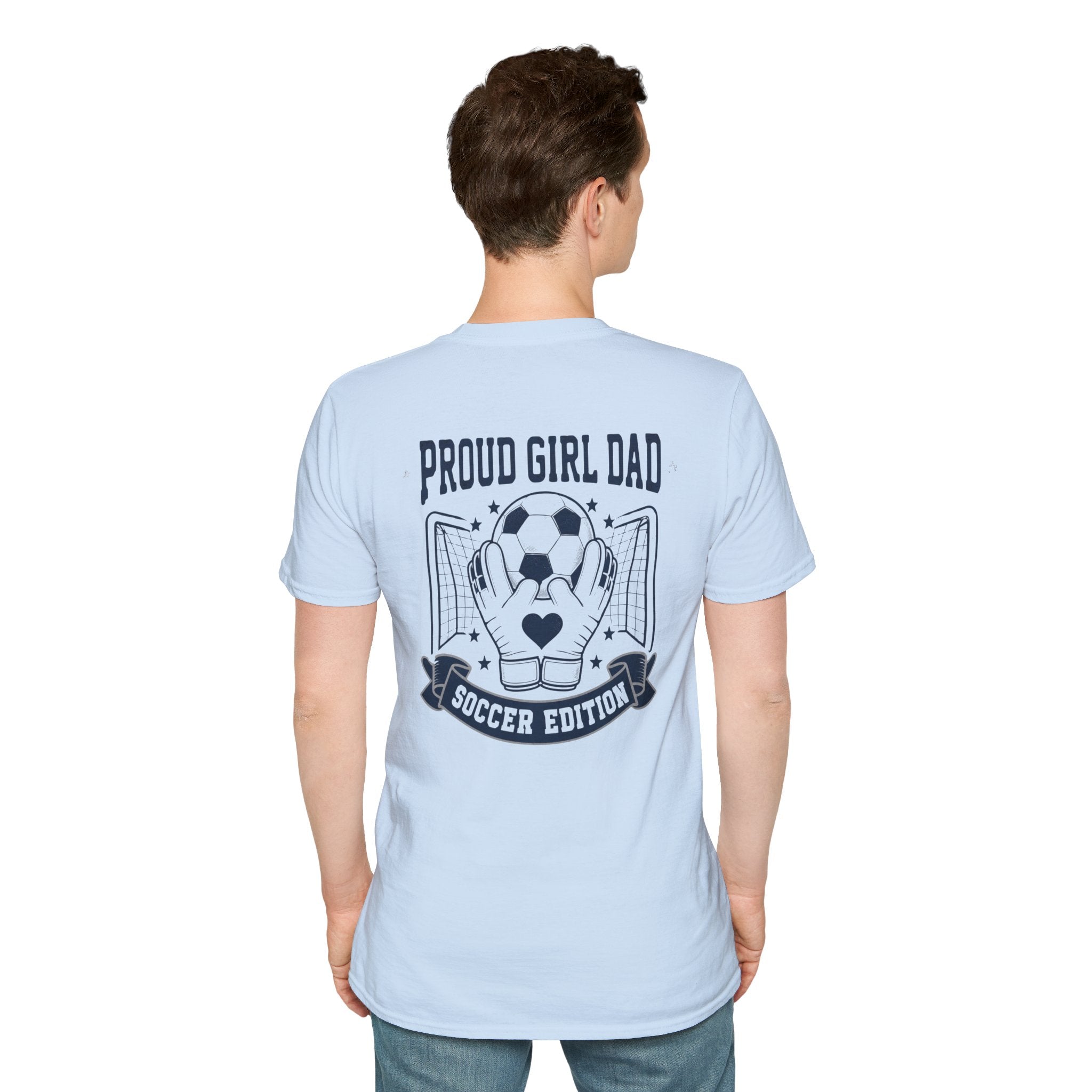 Proud Girl Dad Soccer T-Shirt - Magnolia Wild SC