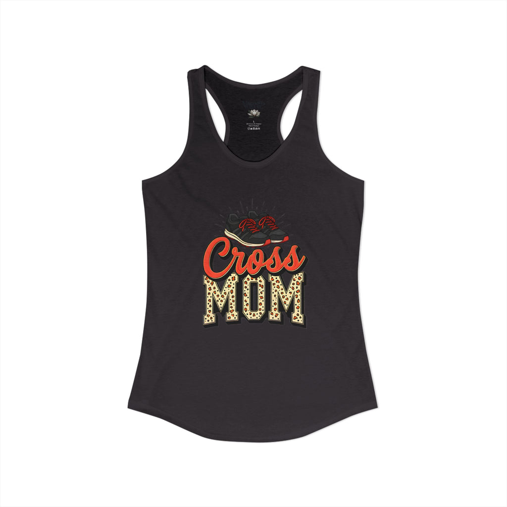 Mom Cross Country Mom Racerback Tank – Personalized Name & Number Option - Magnolia Wild SC