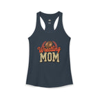 Wrestling Mom Racerback Tank – Personalized Name & Number Option | Lightweight Women’s Wrestling Tank Top - Magnolia Wild SC
