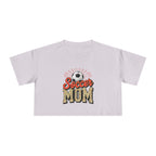 Soccer Mom Cheetah Print Women's Crop Tee - Magnolia Wild SC