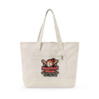 Personalized Baseball Mom Zipppered Tote - ‘Can’t Keep Calm, It’s Game Day’ Tote