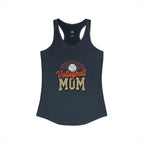 Volleyball Mom Racerback Tank – Personalized Name & Number Option | Lightweight Women’s Volleyball Tank Top - Magnolia Wild SC