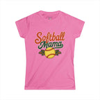Retro Softball Mama Tee