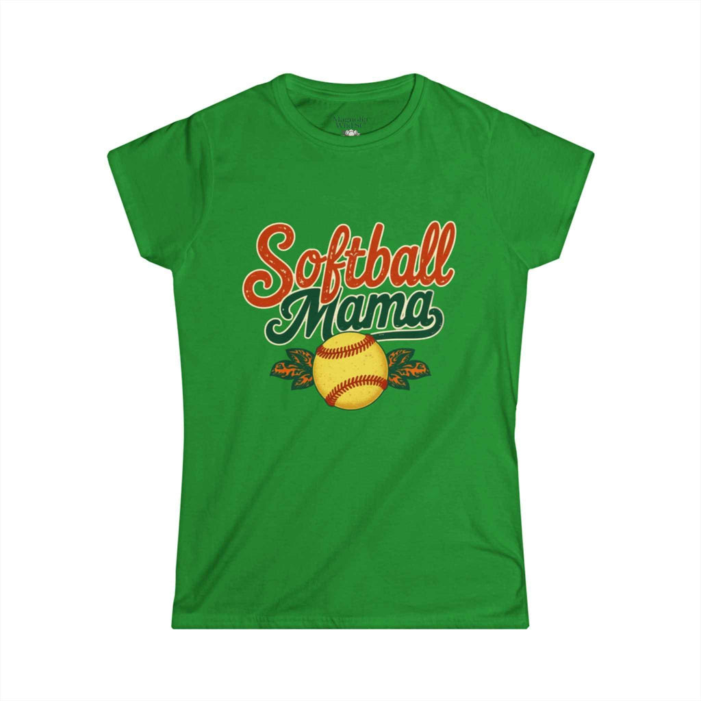 Retro Softball Mama Tee
