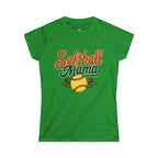 Retro Softball Mama Tee
