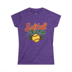 Retro Softball Mama Tee