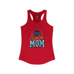 Swim Mom Racerback Tank – Personalized Name & Number Option | Lightweight Women’s Swim Tank Top - Magnolia Wild SC