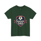 Retro Badge Style: The Vintage Soccer Dad Shield Tee
