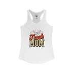 Track Mom Racerback Tank – Personalized Name & Number Option