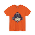 Retro Badge Style: The Vintage Cycling Dad Shield Tee - Magnolia Wild SC